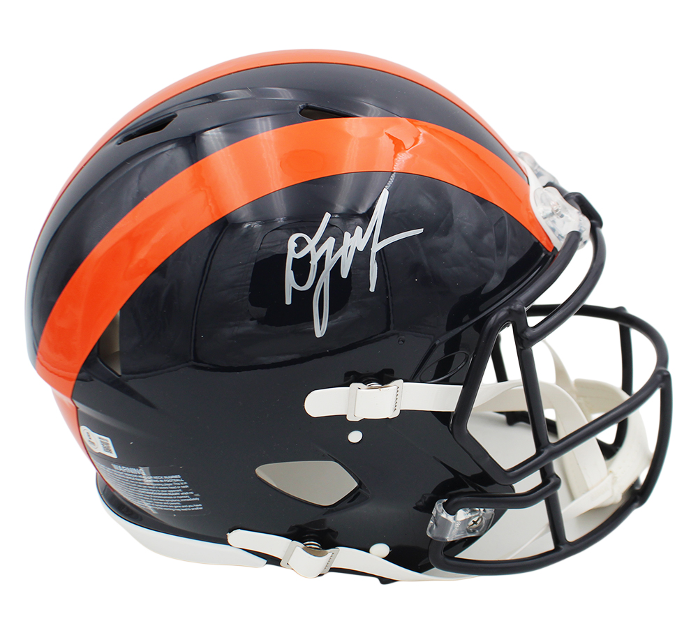 DJ Moore Signed Chicago Bears Speed Authentic Tribute NFL Helmet