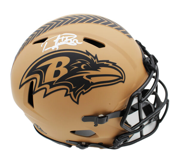 Derrick Henry Signed Baltimore Ravens Speed Authentic Salute To Service 2 NFL Helmet