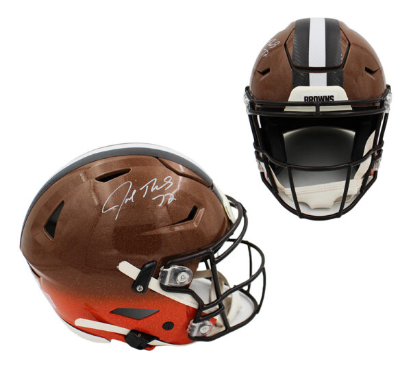 Joe Thomas Signed Cleveland Browns Speed Flex Authentic Hydro NFL Helmet