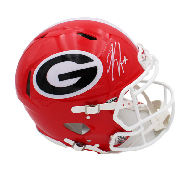 Kirby Smart Signed Georgia Bulldogs Speed Authentic NCAA Helmet