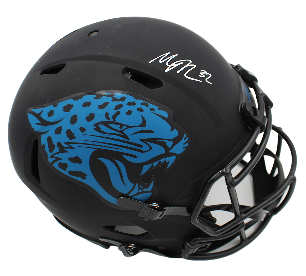 Maurice Jones-Drew Signed Jacksonville Jaguars Speed Authentic Eclipse NFL Helmet
