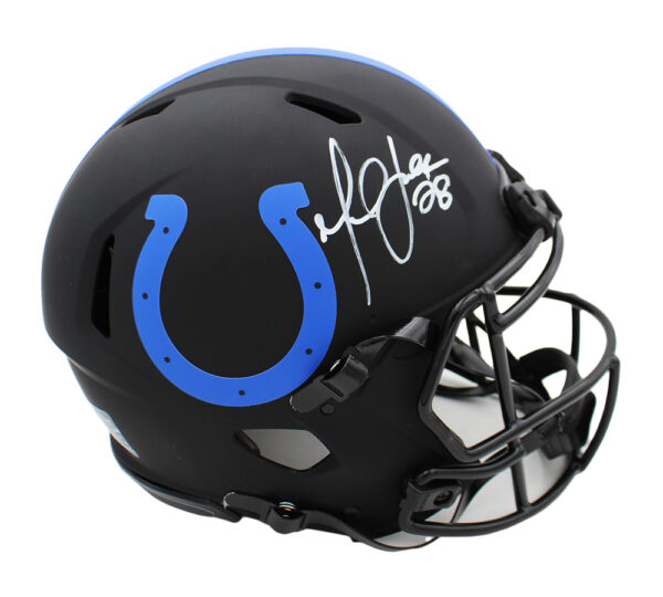 Marshall Faulk Signed Indianapolis Colts Speed Authentic Eclipse NFL Helmet