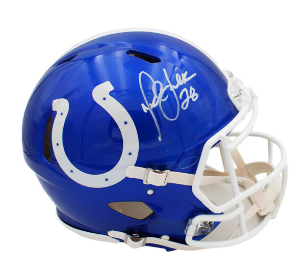 Marshall Faulk Signed Indianapolis Colts Speed Authentic Flash NFL Helmet