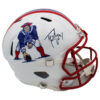 Ty Law Signed New England Patriots Speed Full Size Throwback 1990-1992 NFL Helmet