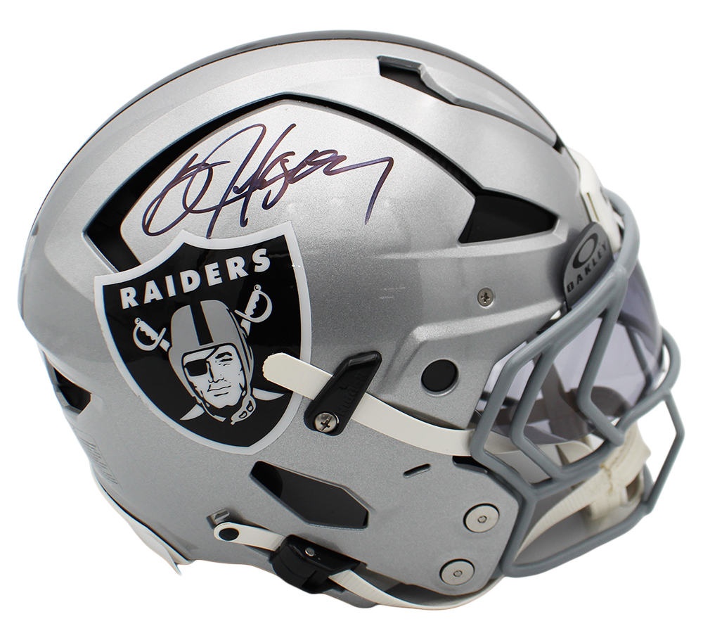 Bo Jackson Signed Las Vegas Raiders Axiom Authentic NFL Helmet - Beckett Authenticated - Image 2