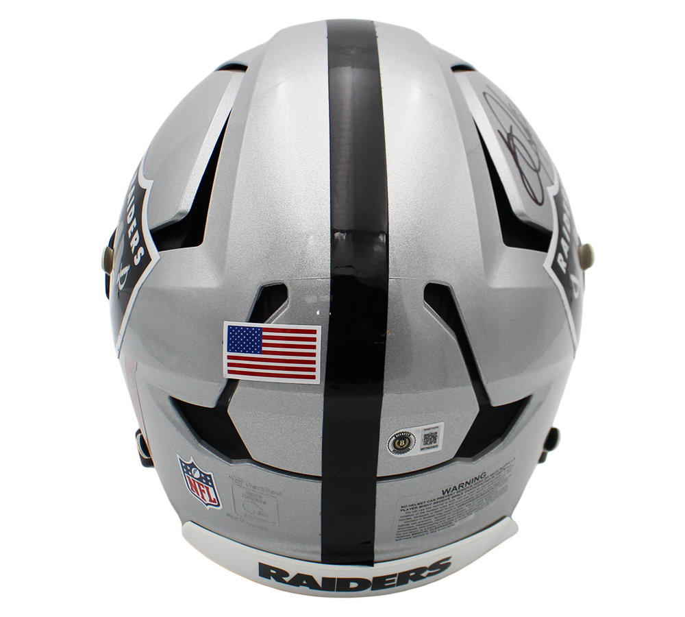 Bo Jackson Signed Las Vegas Raiders Axiom Authentic NFL Helmet - Beckett Authenticated - Image 4