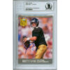 Brett Favre Signed Atlanta Falcons 1991 Ultra #283 Encapsulated Card