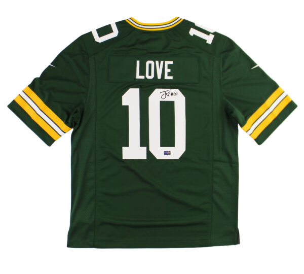 Jordan Love Signed Green Bay Packers Nike Game Green NFL Jersey
