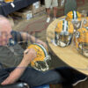 Multi-Signed Legends Green Bay Packers Speed Authentic NFL Helmet Including Brett Favre & Jerry Kramer with HOF Inscriptions - Image 5