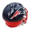 Rob Gronkowski Signed New England Patriots Speed Full Size Custom Blue/Red/White NFL Helmet