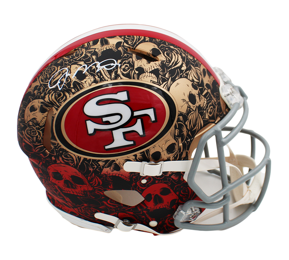 Joe Montana Signed San Francisco 49ers Speed Authentic Custom NFL Helmet