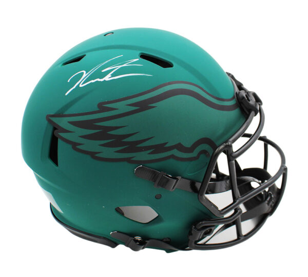 Jalen Carter Signed Philadelphia Eagles Speed Authentic Rave NFL Helmet