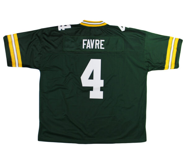 Brett Favre Unsigned Green Bay Packers NFL Vintage Green Home Jersey - 3X Large