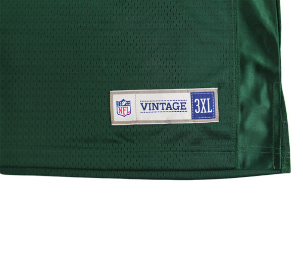 Brett Favre Unsigned Green Bay Packers NFL Vintage Green Home Jersey - 3X Large - Image 3