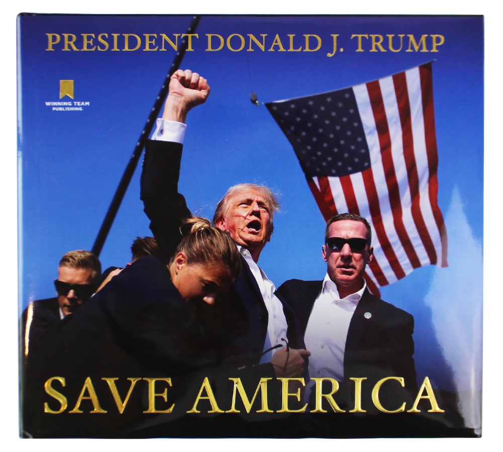 Donald J. Trump Signed First Edition “Save America” Book – Radtke Sports