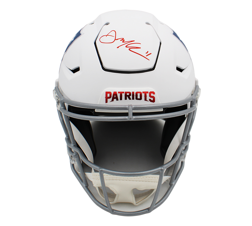 Julian Edelman Signed New England Patriots Speed Flex Authentic 2025 Rivalries NFL Helmet - Image 2