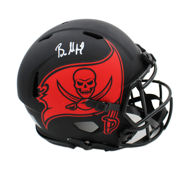 Baker Mayfield Signed Tampa Bay Buccaneers Speed Authentic Eclipse NFL Helmet
