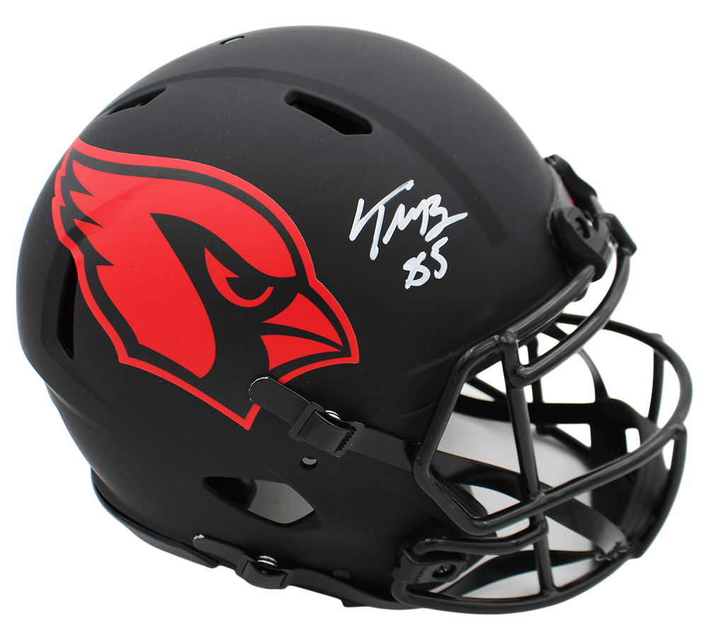 Trey McBride Signed Arizona Cardinals Speed Authentic Eclipse NFL Helmet