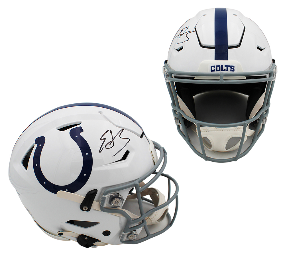 Edgerrin James Signed Indianapolis Colts Speed Flex Authentic NFL Helmet