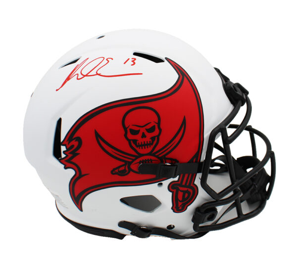 Mike Evans Signed Tampa Bay Buccaneers Speed Authentic Lunar NFL Helmet