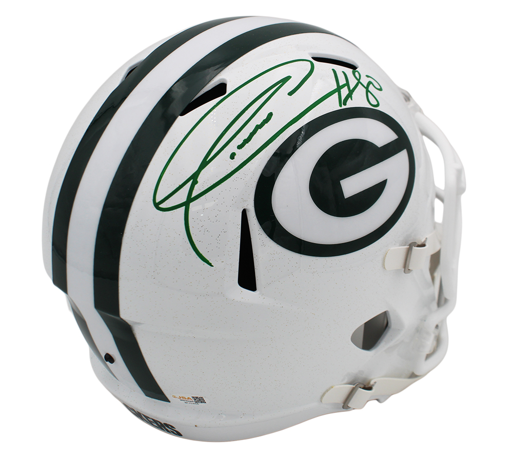 Donald Driver Signed Green Bay Packers Speed Full Size Alternate White NFL Helmet