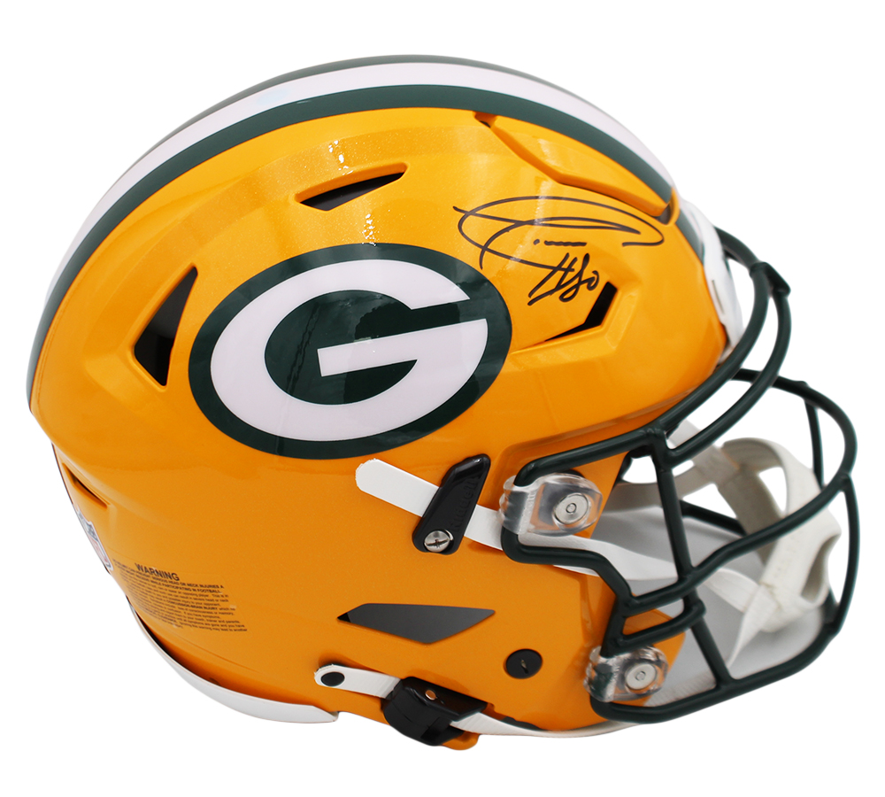 Donald Driver Signed Green Bay Packers Speed Flex Authentic NFL Helmet - Image 2