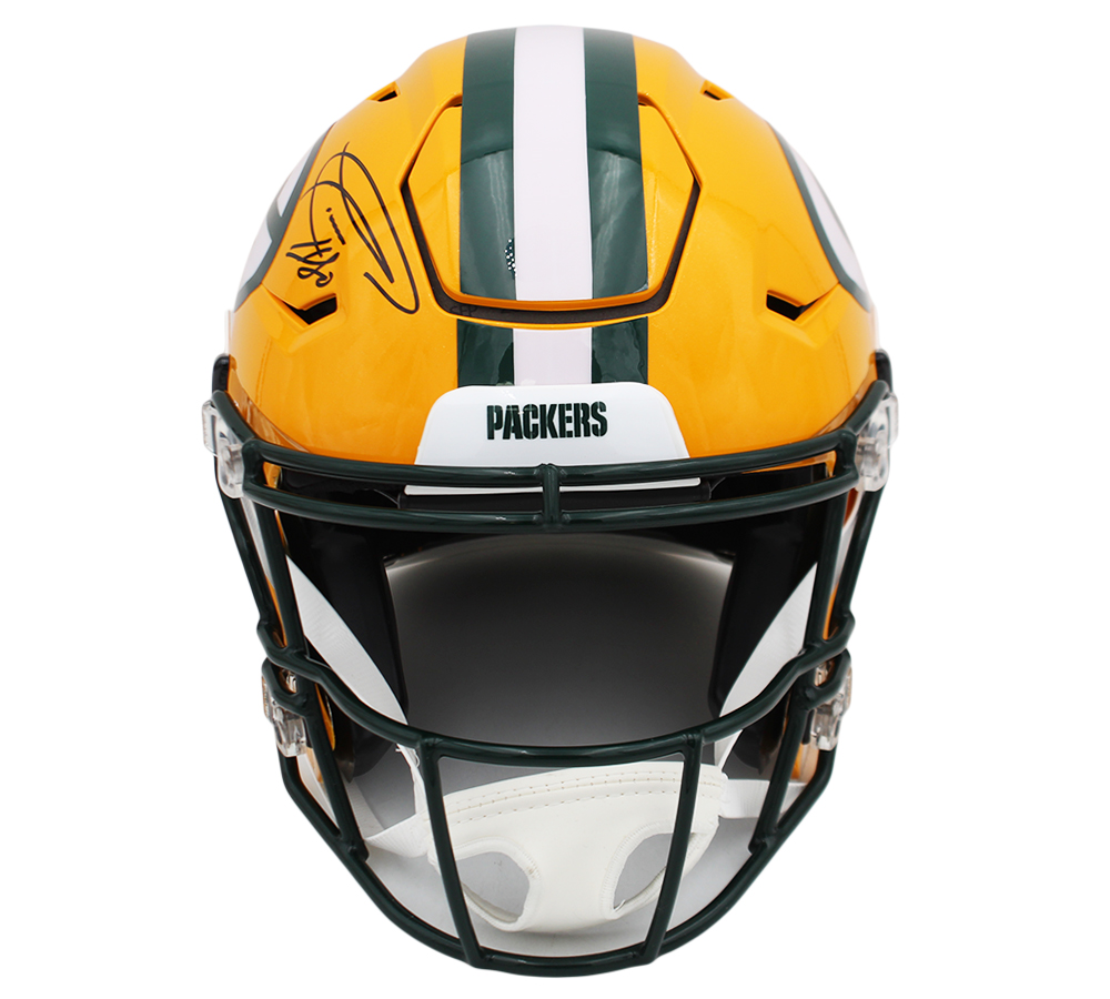 Donald Driver Signed Green Bay Packers Speed Flex Authentic NFL Helmet - Image 3