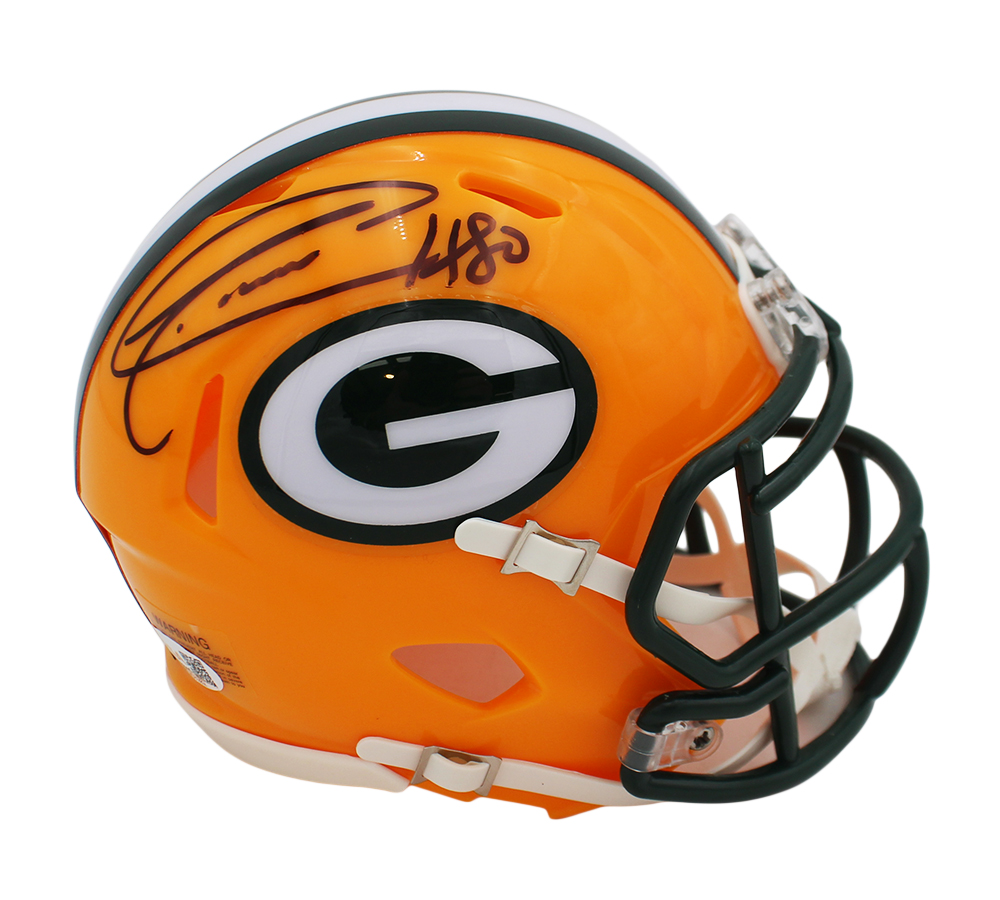 Donald Driver Signed Green Bay Packers Speed NFL Mini Helmet - Image 2