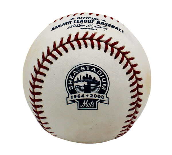 Tom Seaver Signed New York Mets Rawlings Official Major League Shea Stadium Anniversary Edition White MLB Baseball with "Shea Goodbye" Inscription - Image 2
