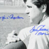 Tom Seaver Signed Cincinnati Reds Unframed 16x20 Black & White MLB Photo with "HOF 92 & See you in Cooperstown" Inscription - Image 2