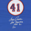Tom Seaver Signed New York Mets 12x36 Patches Board with "The Franchise, HOF 92 & 33" Inscription - Image 2