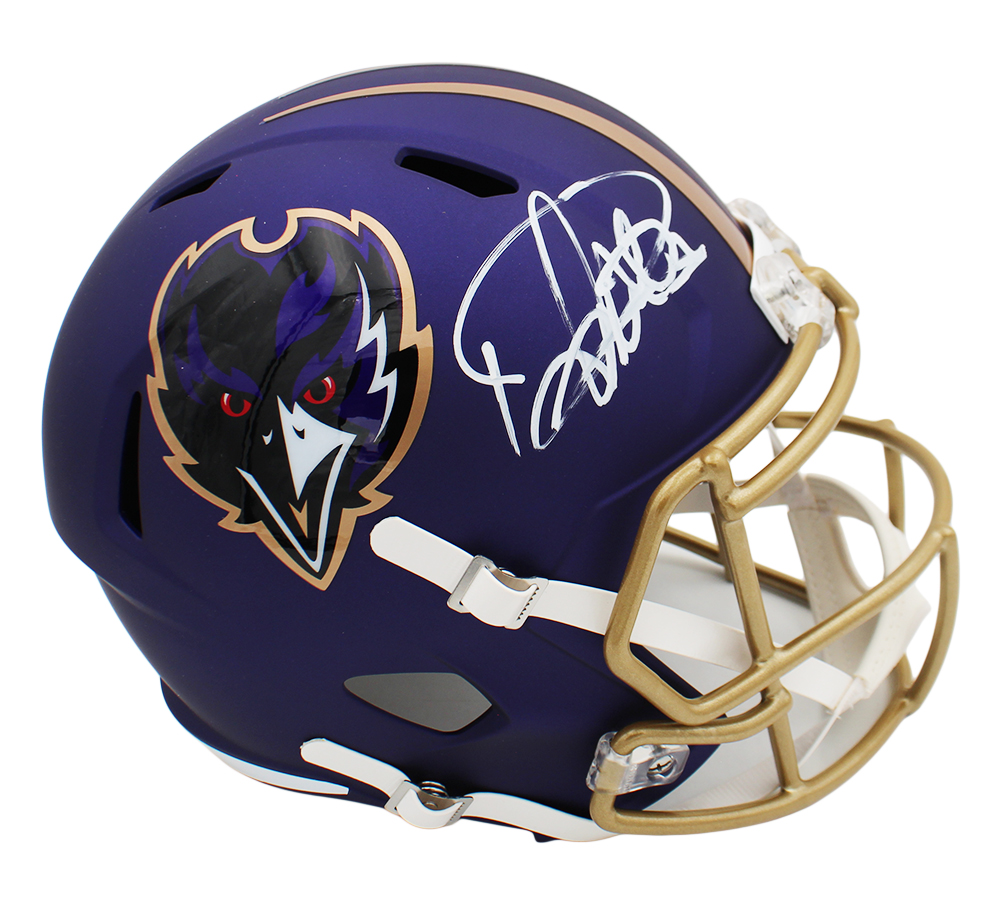 Derrick Henry Signed Baltimore Ravens Speed Full Size Alternate 2024 NFL Helmet
