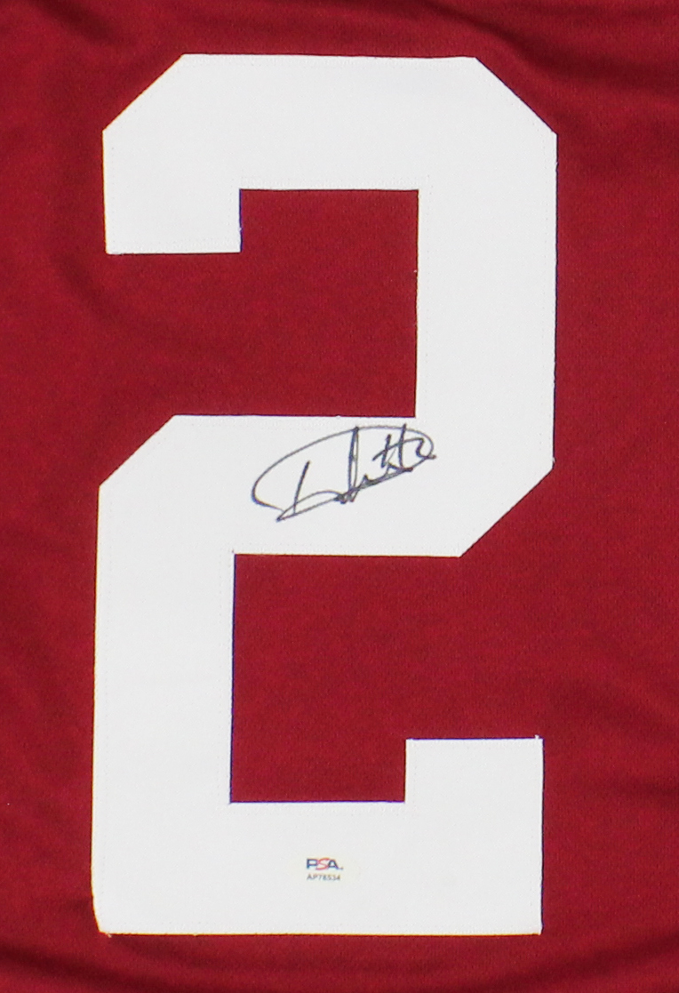 Derrick Henry Signed Alabama Custom Maroon Jersey - Image 2