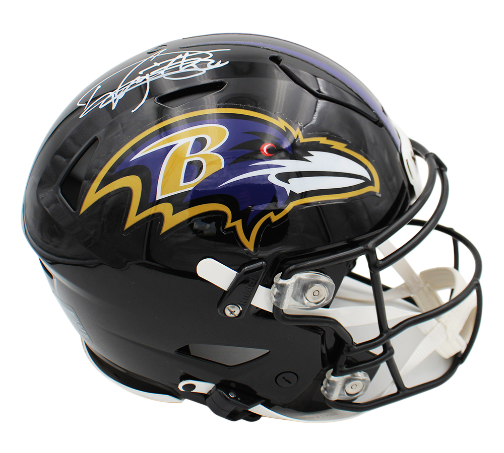 Derrick Henry Signed Baltimore Ravens Speed Flex Authentic NFL Helmet - Image 3
