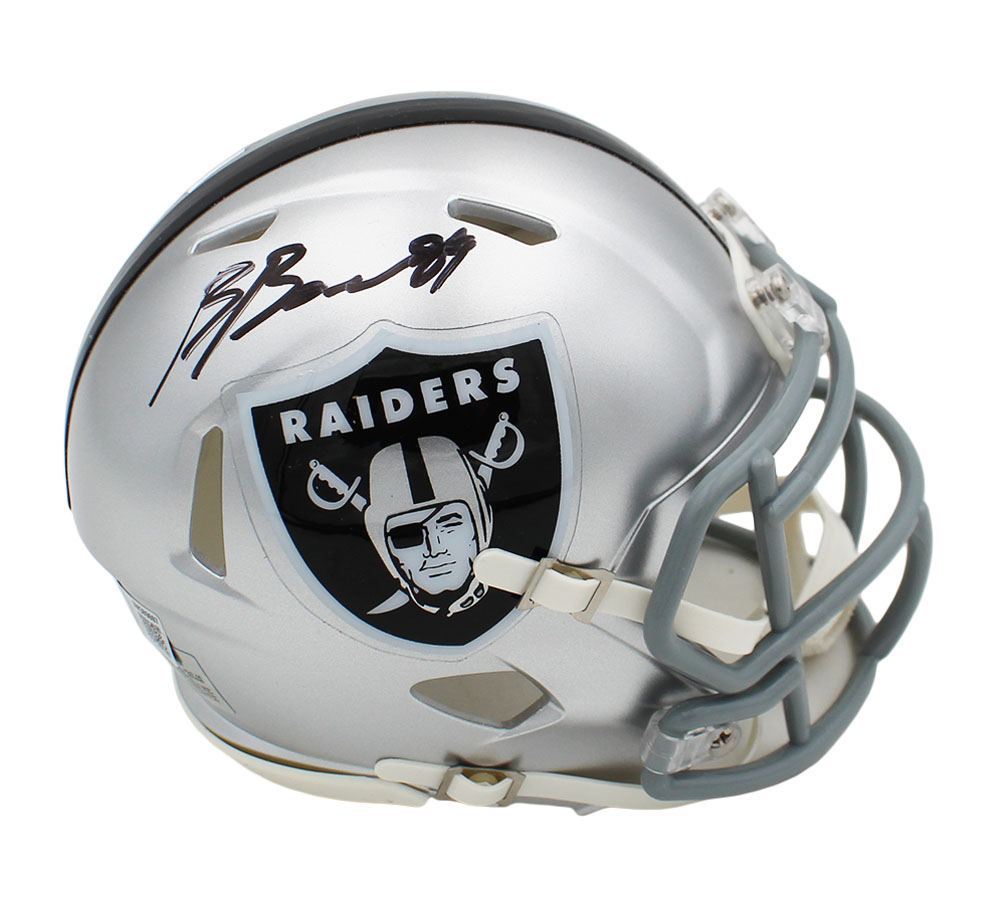 Brock Bowers Las Vegas Raiders Speed NFL Mini Helmet