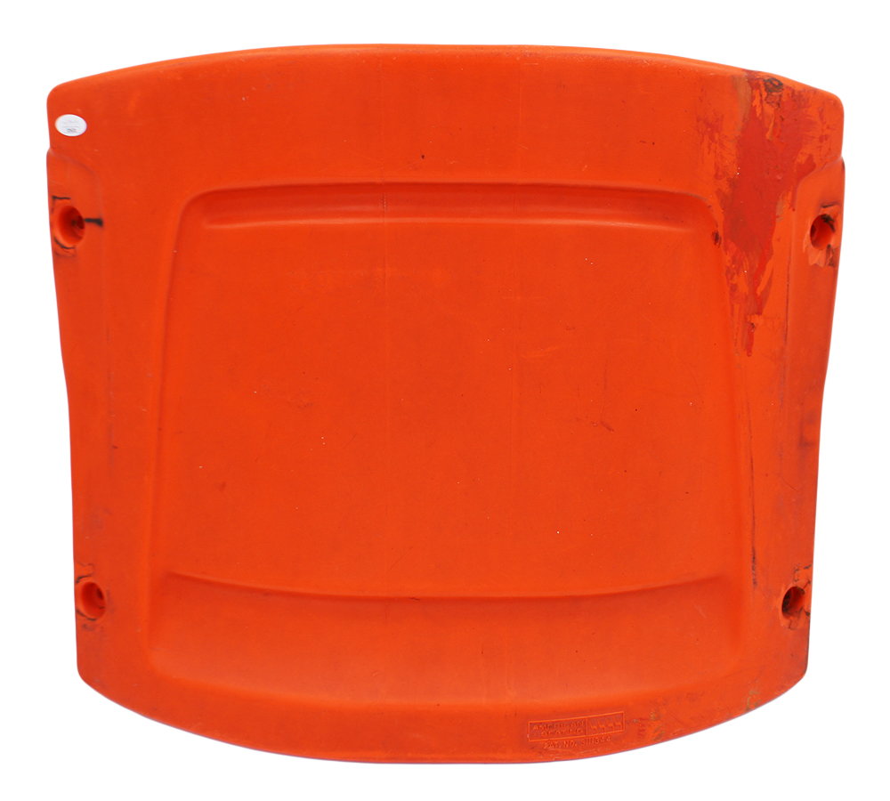 Tom Seaver Signed New York Mets Shea Stadium Orange #4 Seatback with "311 W, 3640 K's" Inscription - Image 2