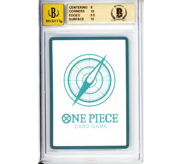 Mackenyu Signed One Piece DON! Card Zoro & Gorou Wings of Captain - Japanese Graded 9.5 GM MT/Auto10 Encapsulated Game Card - Image 2