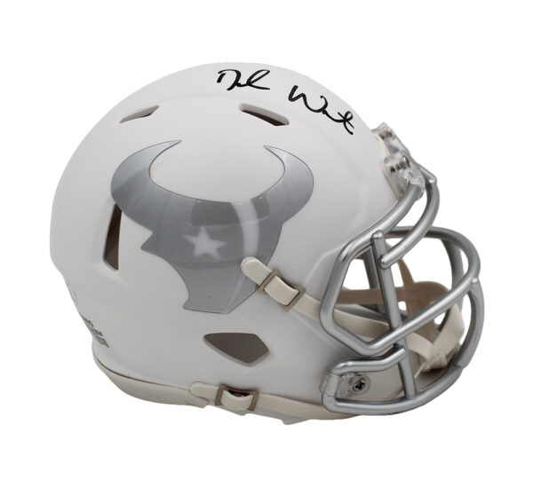 Deshaun Watson Signed Houston Texans Speed Ice NFL Mini Helmet - Image 2