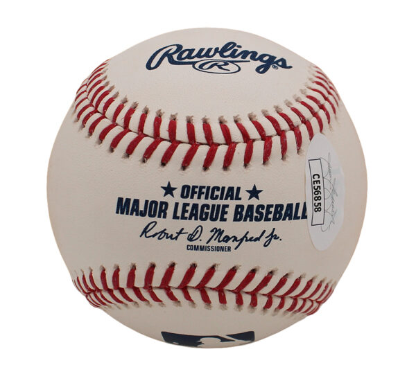 Reggie Jackson Signed New York Yankees Rawlings Official Major League White MLB Baseball with "HOF 93" Inscription - Image 2