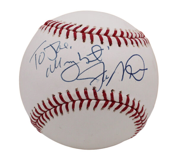 Joe Montana Signed San Francisco 49ers Rawlings Official Major League White MLB Baseball with "To Joe, All My Best" Inscription