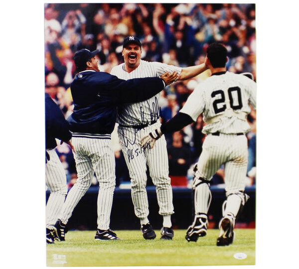 David Wells Signed New York Yankees Unframed 16x20 MLB Photo with PG 5.17.98 Inscription