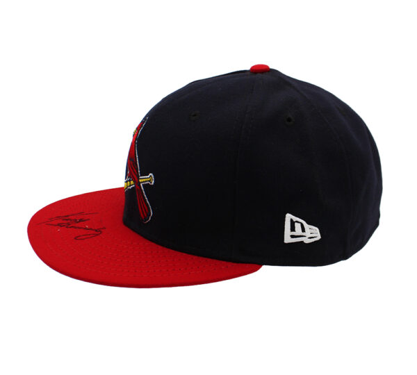 Keith Hernandez Signed St. Louis Cardinals Navy MLB Hat - Image 2
