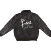 Henry Winkler Signed Happy Days Officially Licensed The Fonz Black Jacket with "Stay Cool" Inscription