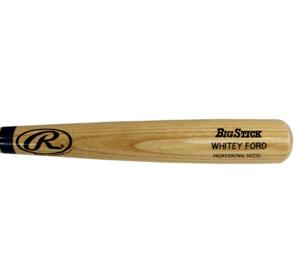 Unsigned Rawlings Big Stick Engraved Whitey Ford Blonde Bat - Image 2