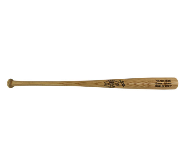 Unsigned Rawlings Adirondack Pro Engraved  Branca - Thompson The Shot Heard 'Round the World Blonde Bat - Image 3