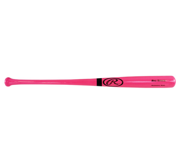 Unsigned Rawlings Big Stick Professional Model Pink Bat - Image 2
