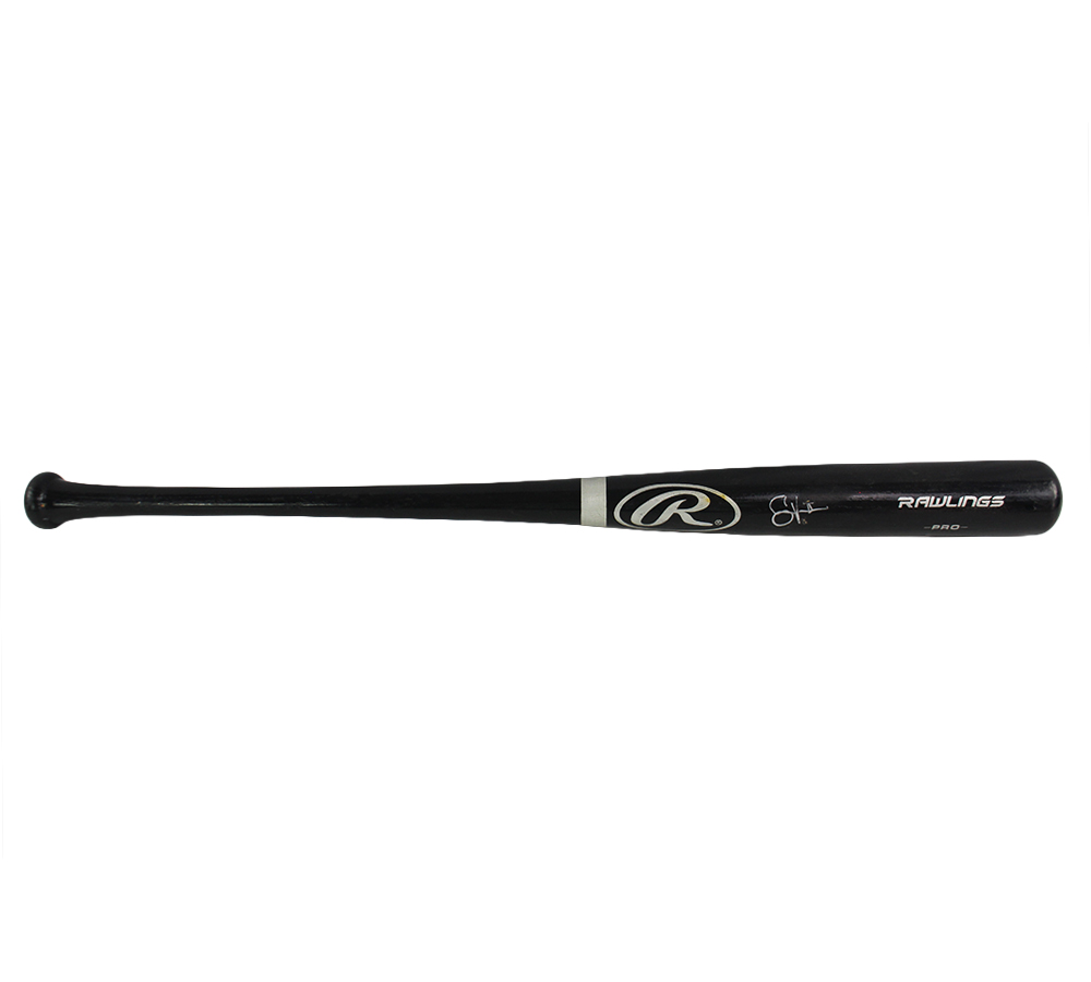 Shane Victorino Signed Philadelphia Phillies Rawlings Black MLB Bat - Image 2