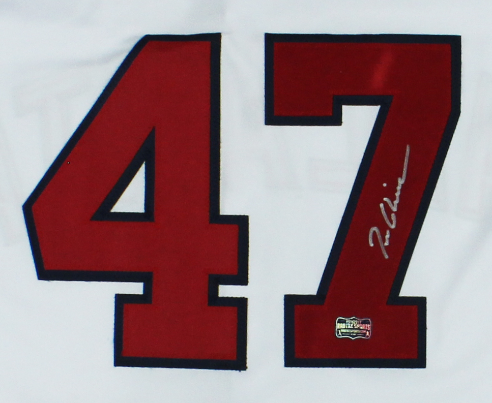 Tom Glavine Signed Atlanta Custom White Jersey - Image 2