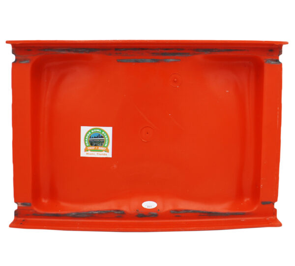 1972 Miami Dolphins Alumni Signed Orange Bowl Orange Seatback with 18 Signatures including Bob Griese & Nick Buoniconti - Image 3