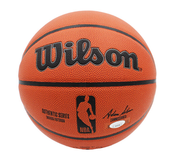 Jerry West Signed Los Angeles Lakers Wilson NBA Basketball with "HOF 1980-2010" Inscription - Image 2